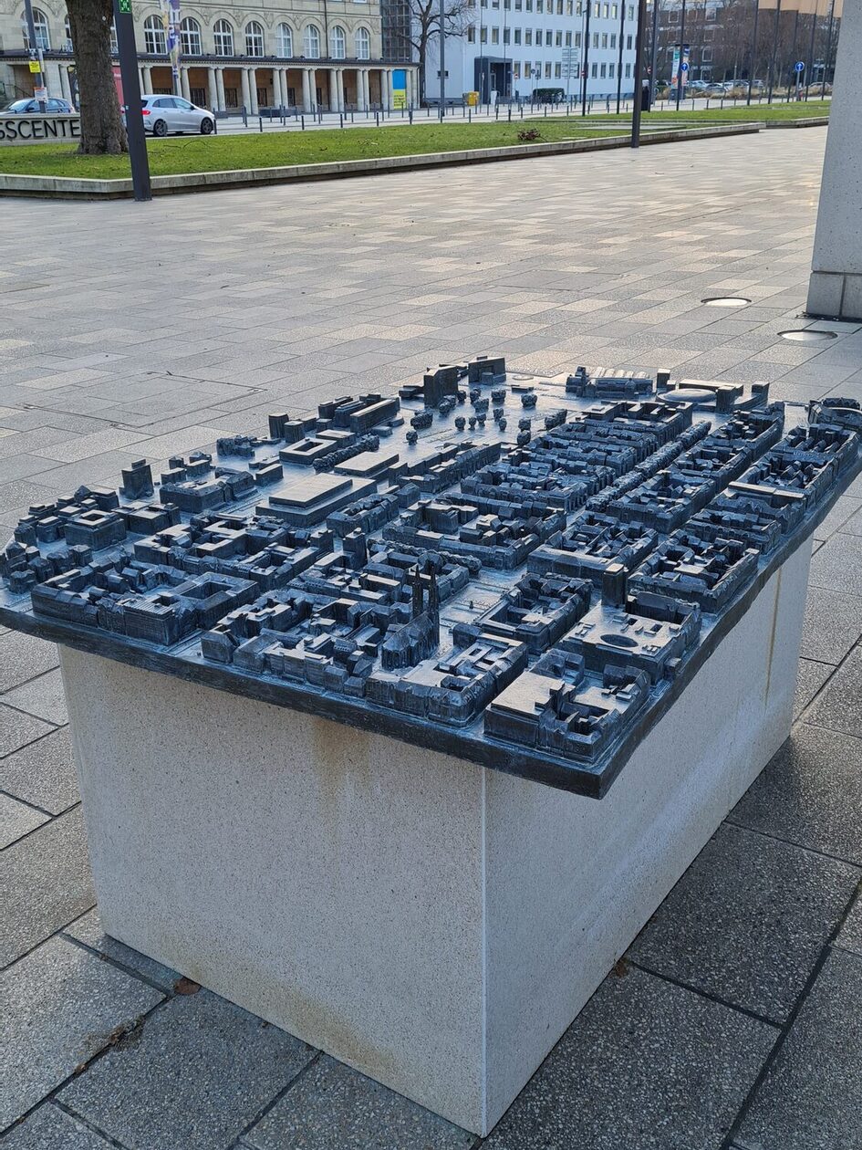 Blindentast-Stadtmodell am RMCC