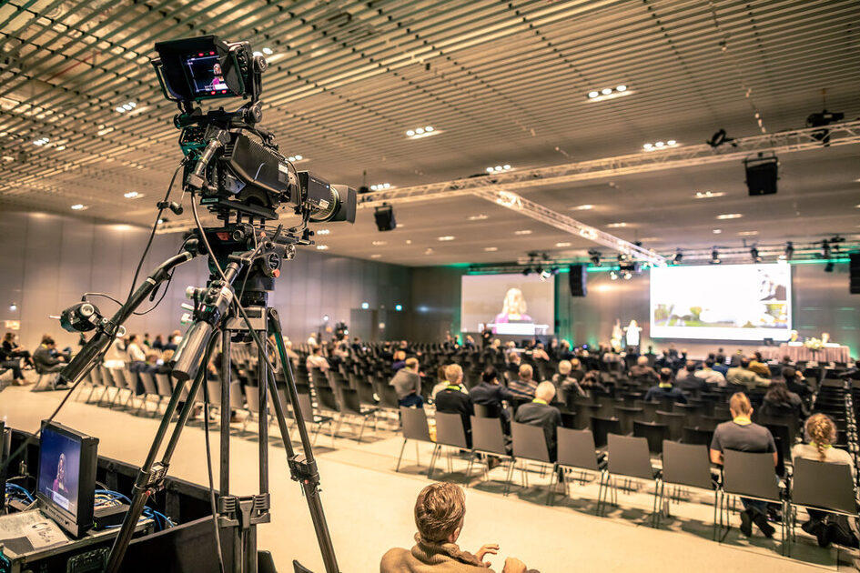 Kamera SetUp in Halle Süd bei HV