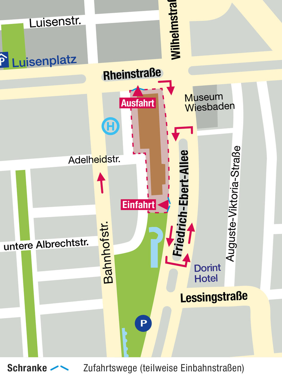 Grafik zur Anfahrt RMCC Ladehof