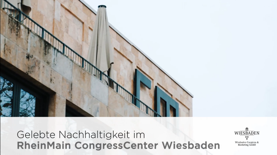Film zum Umweltfreundlich tagen im RheinMain CongressCenter