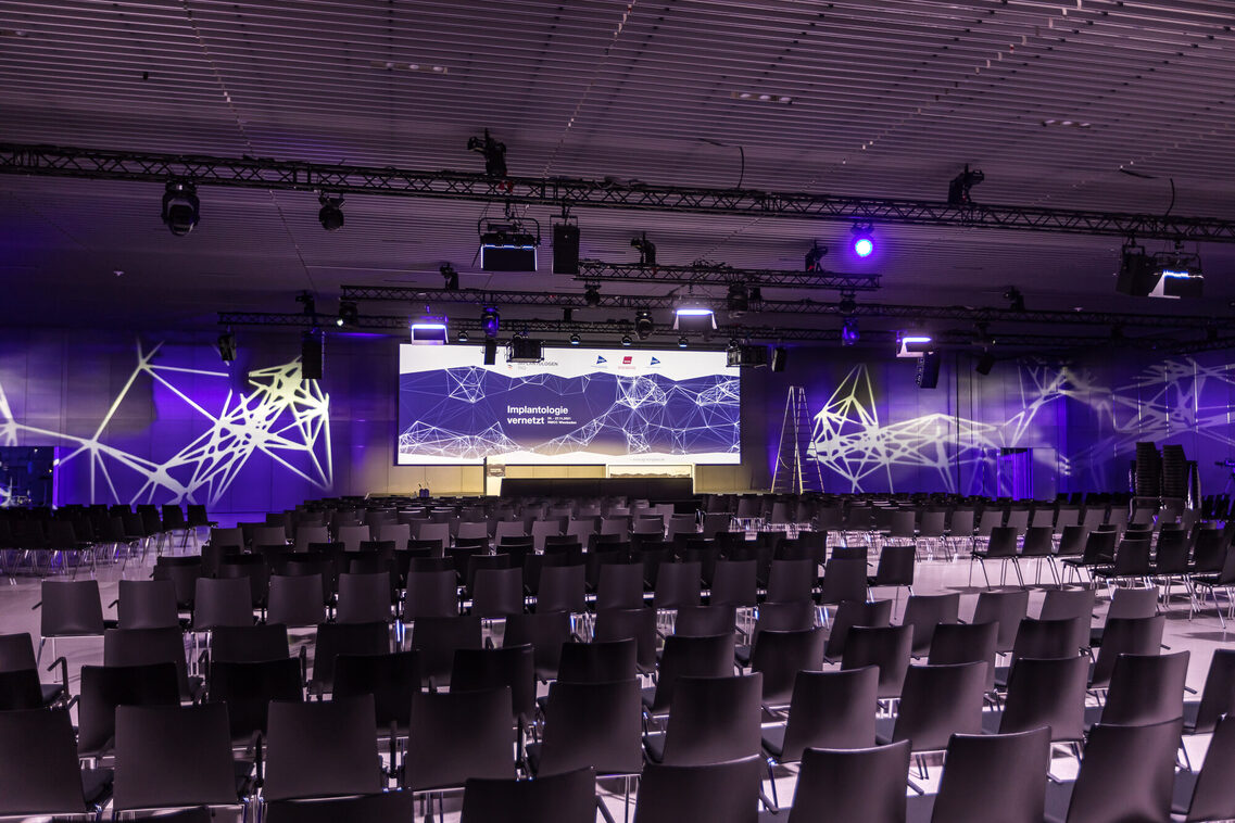 Plenum with row seating in South Hall