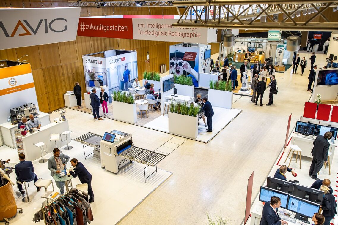Industry exhibition in the North Hall at the RMCC