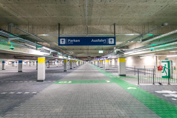 Parkgarage im RMCC