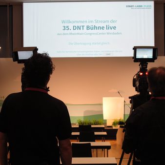 Kameramänner im Live Stream Deutscher Naturschutztag