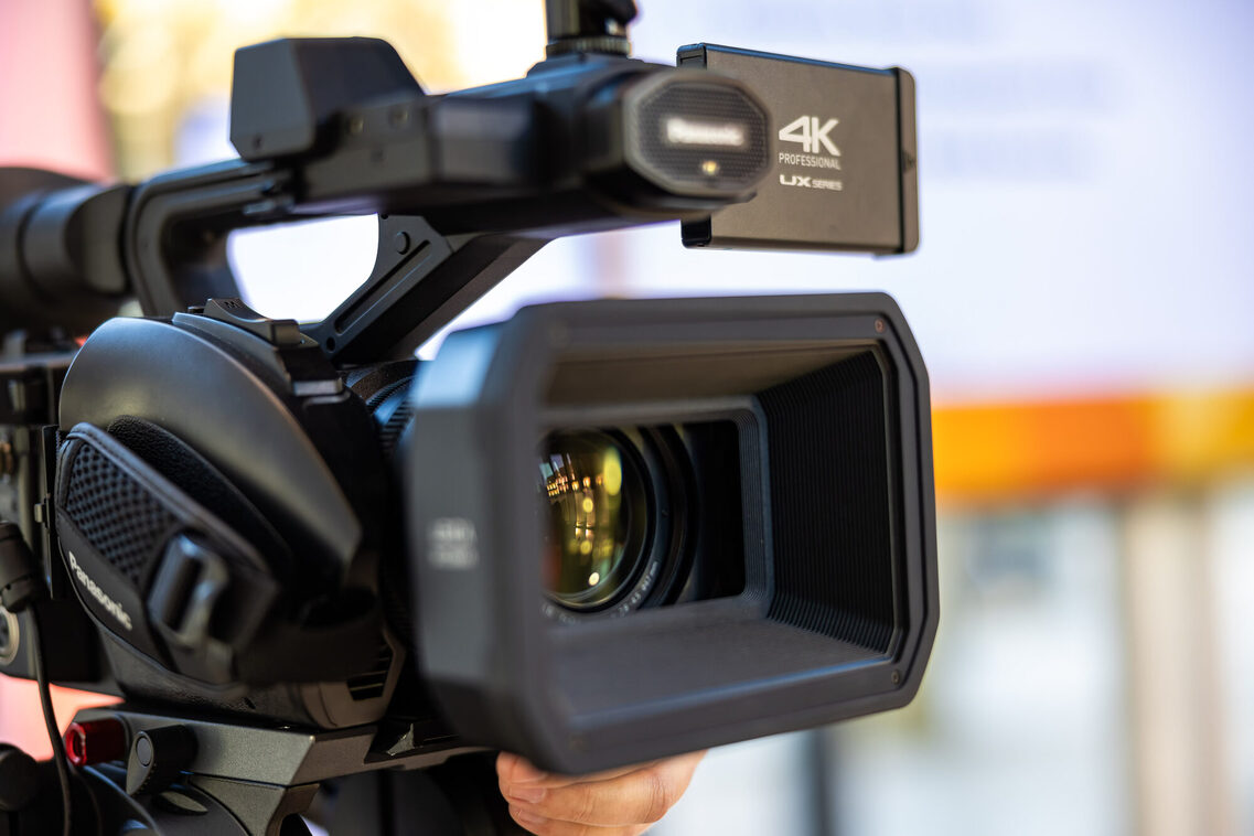 Close-up of a camera