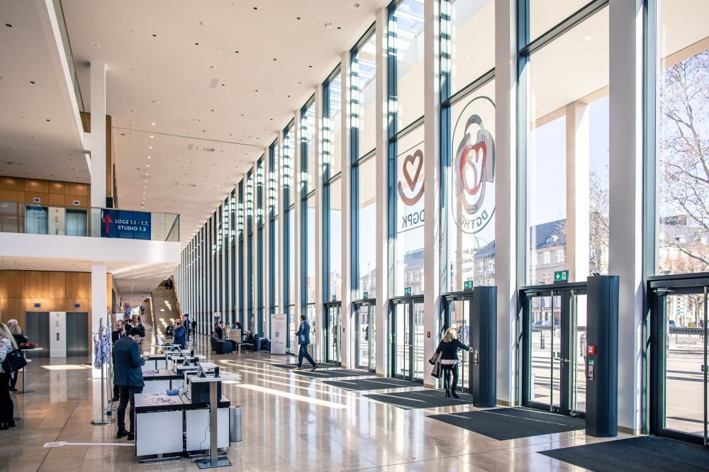 Foyer Zentral Registrierung