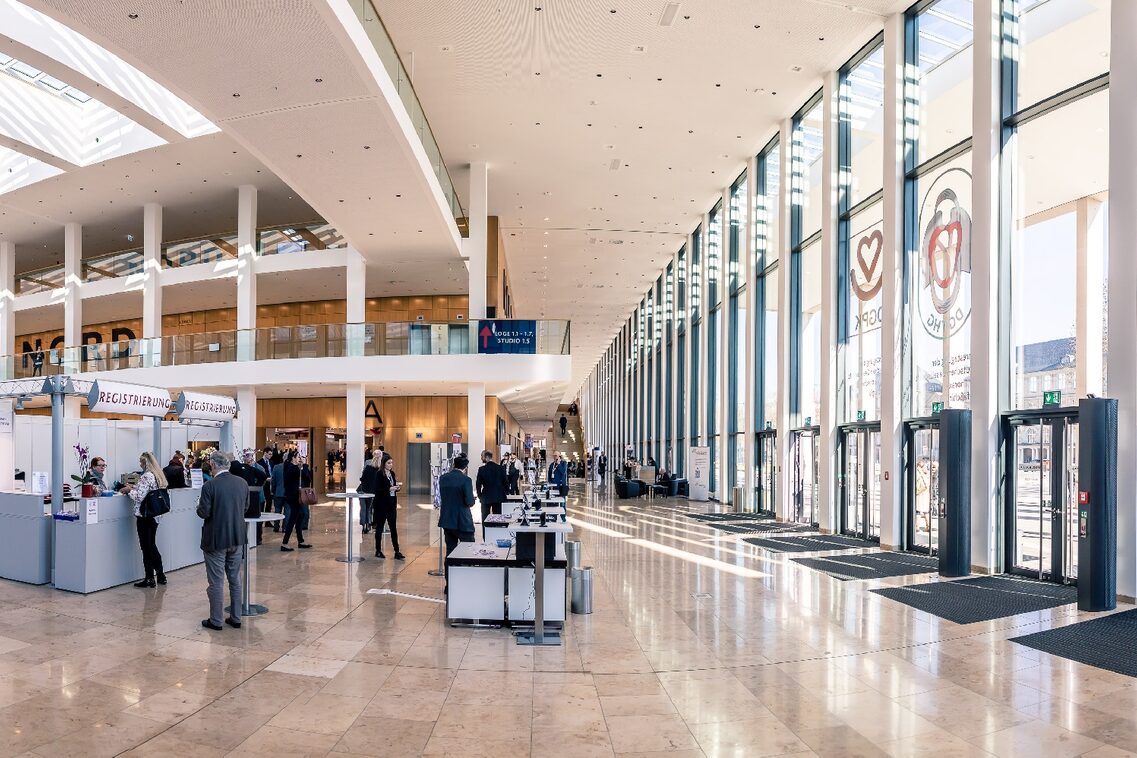 Foyer Zentral Registrierung