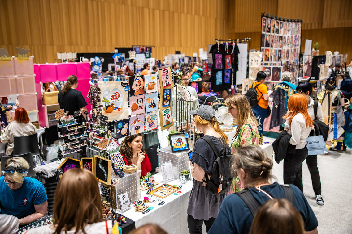 Messeständer in der Halle Nord