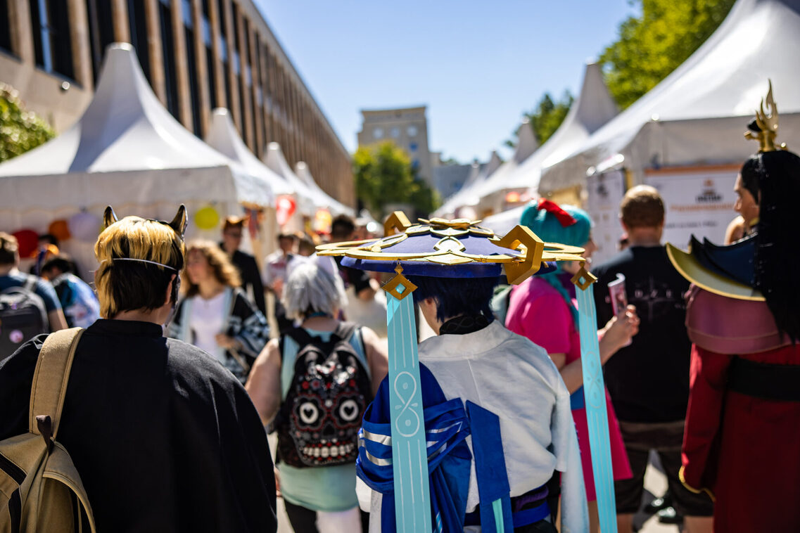 Gäste während eines Matsuri Festivals im RMCC