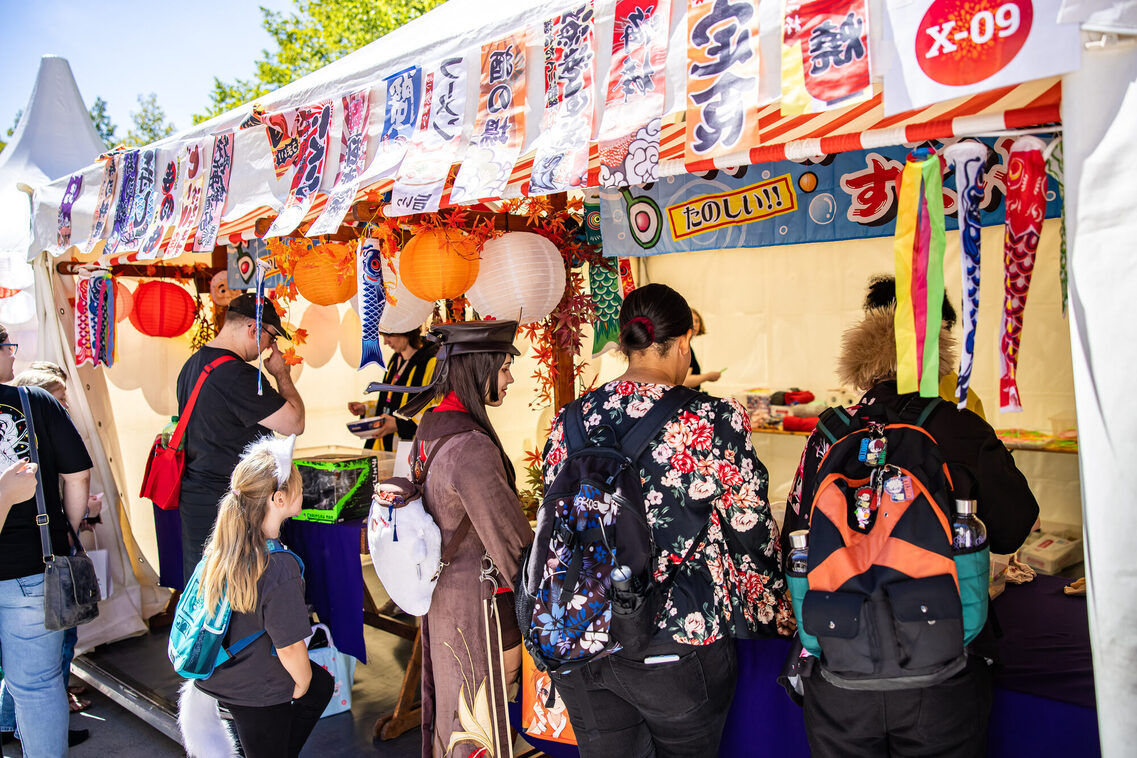 Gäste während eines Matsuri Festivals im RMCC