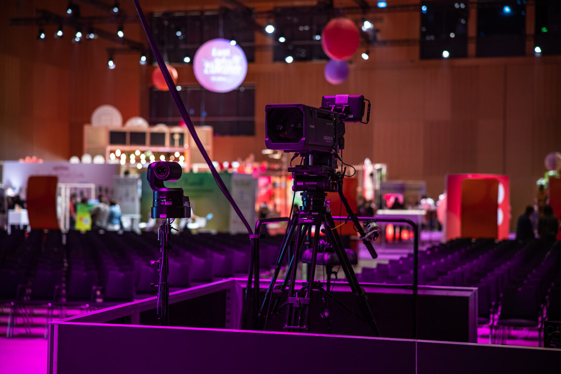 Kamera in der Halle Nord