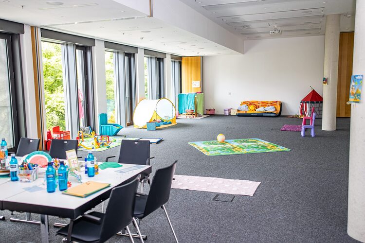 Raum für Kinder während eines Kongresses