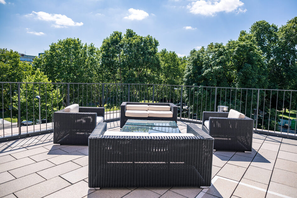 Dachterrasse Sitzecke