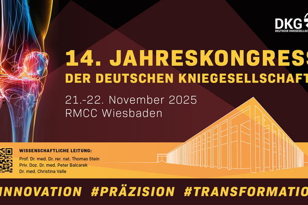 Der 14. Jahreskongress der Deutschen Kniegesellschaft (DKG)